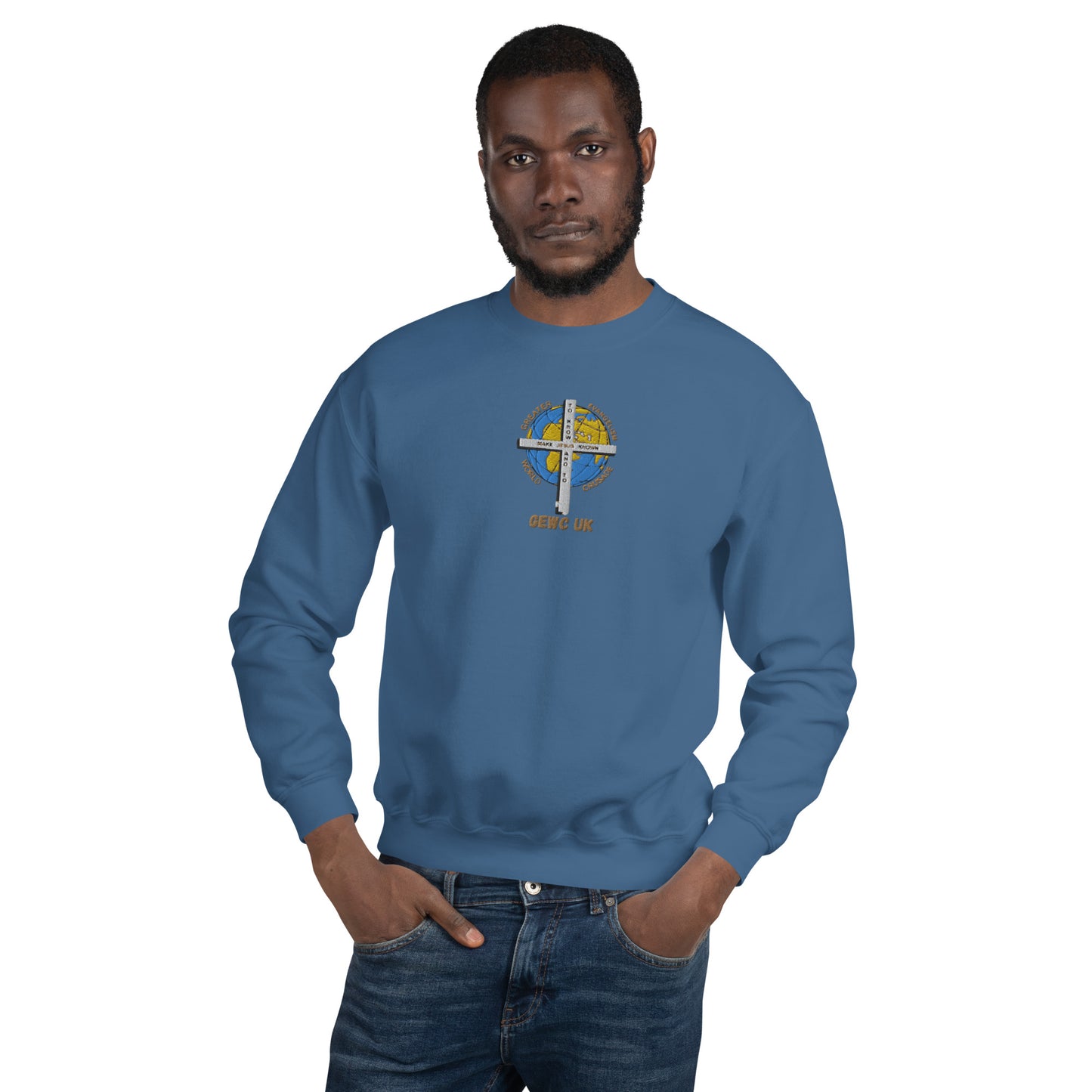 GEWC UK Embroidered Unisex Sweatshirt