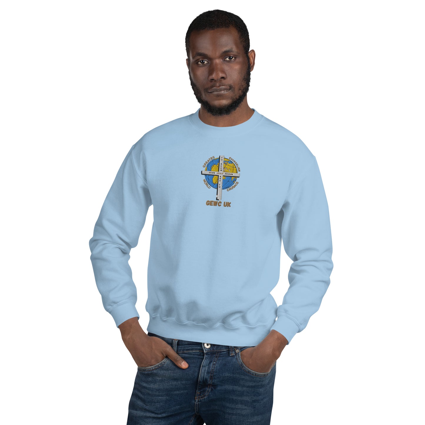 GEWC UK Embroidered Unisex Sweatshirt