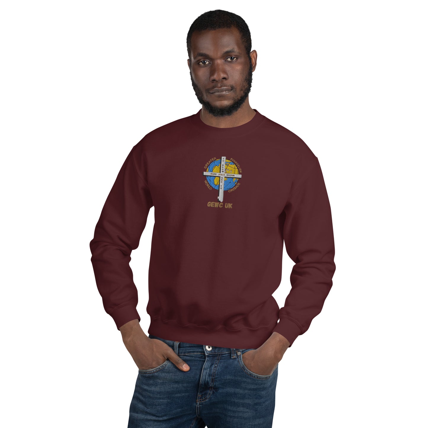 GEWC UK Embroidered Unisex Sweatshirt