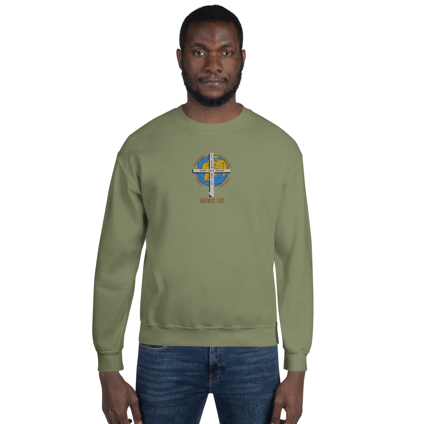 GEWC UK Embroidered Unisex Sweatshirt