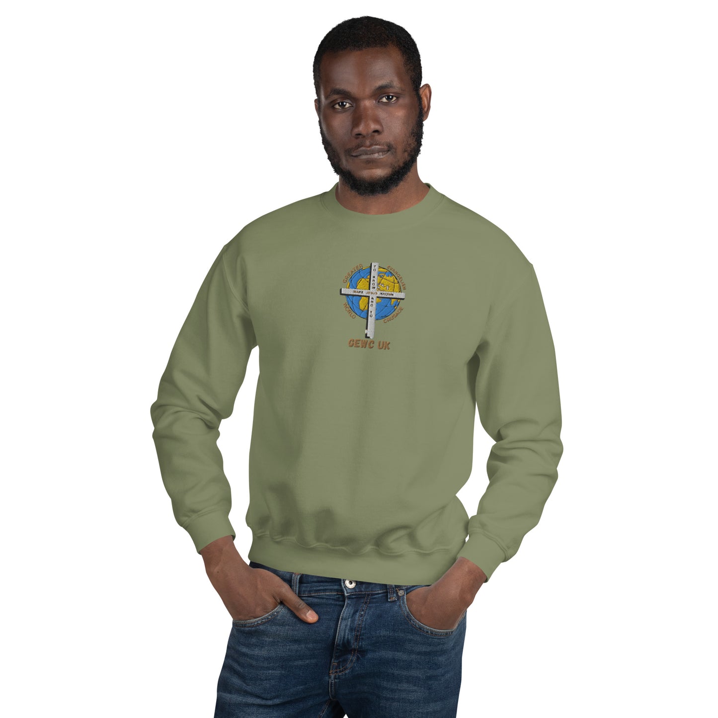 GEWC UK Embroidered Unisex Sweatshirt