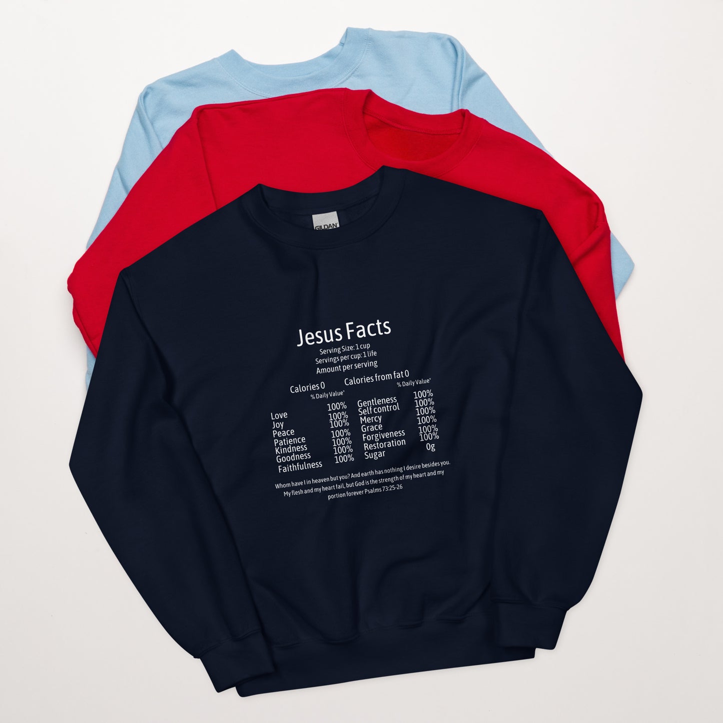 Jesus Facts Unisex Sweatshirt