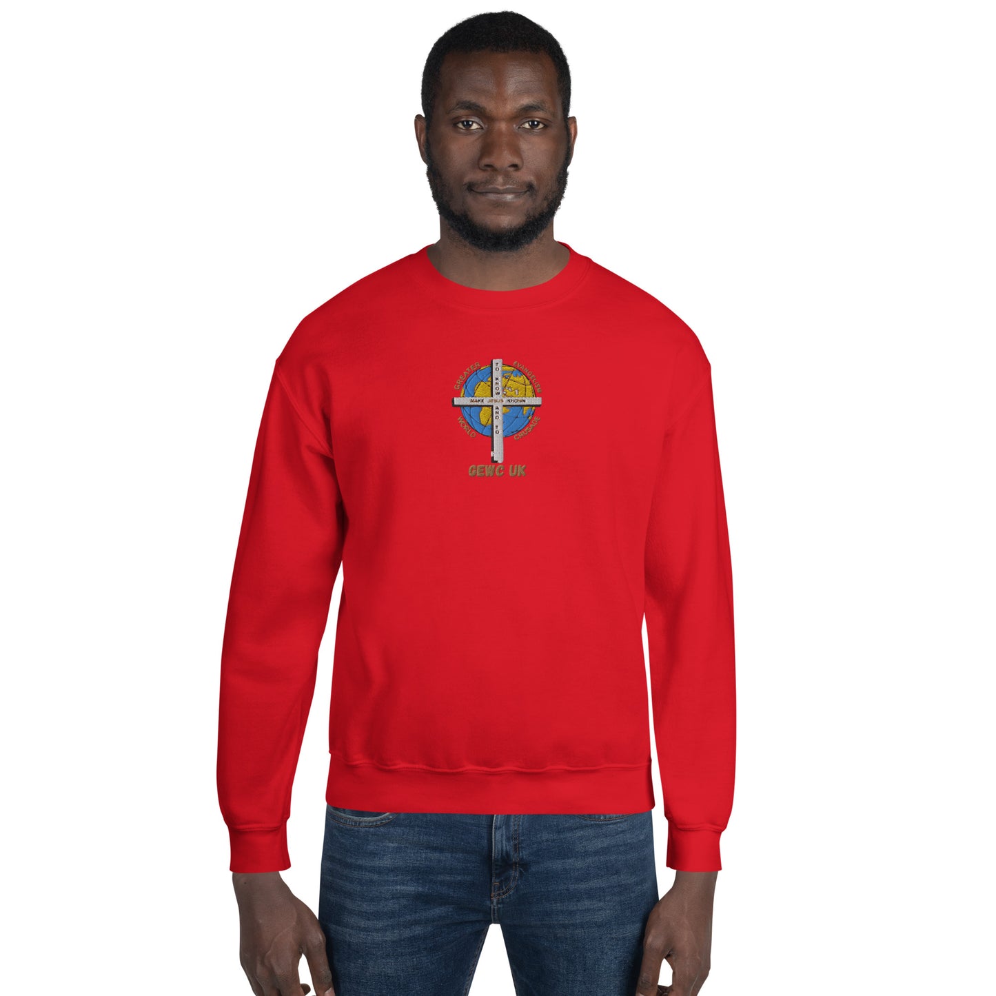 GEWC UK Embroidered Unisex Sweatshirt