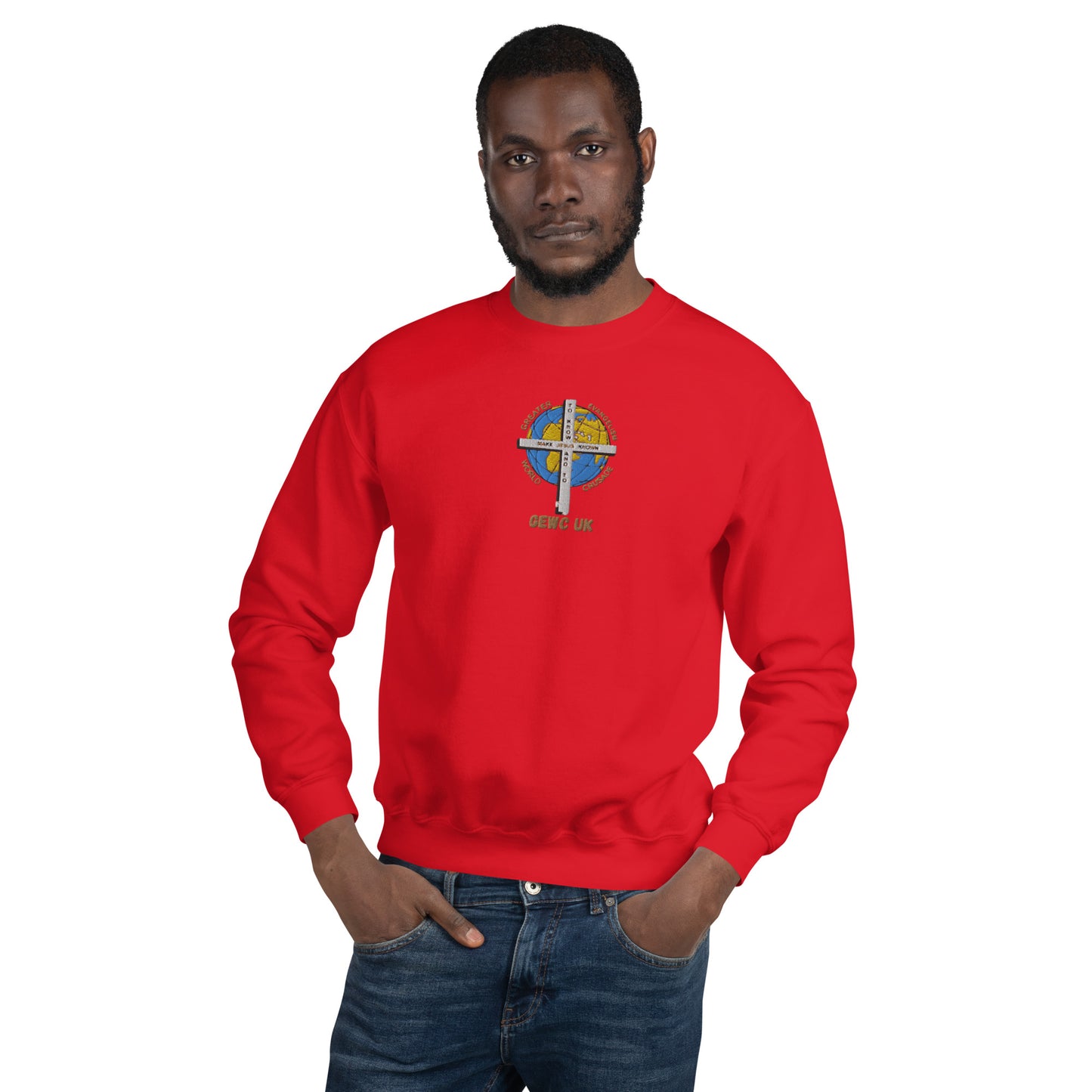 GEWC UK Embroidered Unisex Sweatshirt