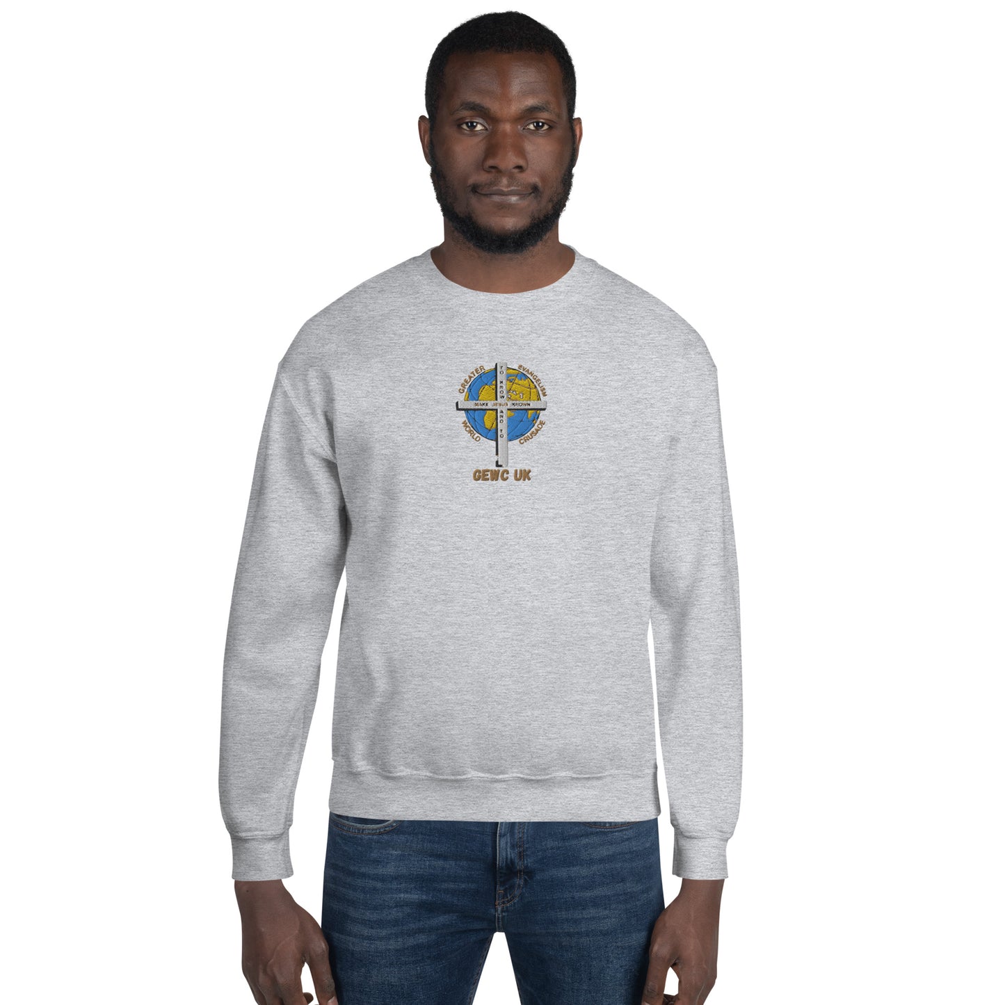 GEWC UK Embroidered Unisex Sweatshirt