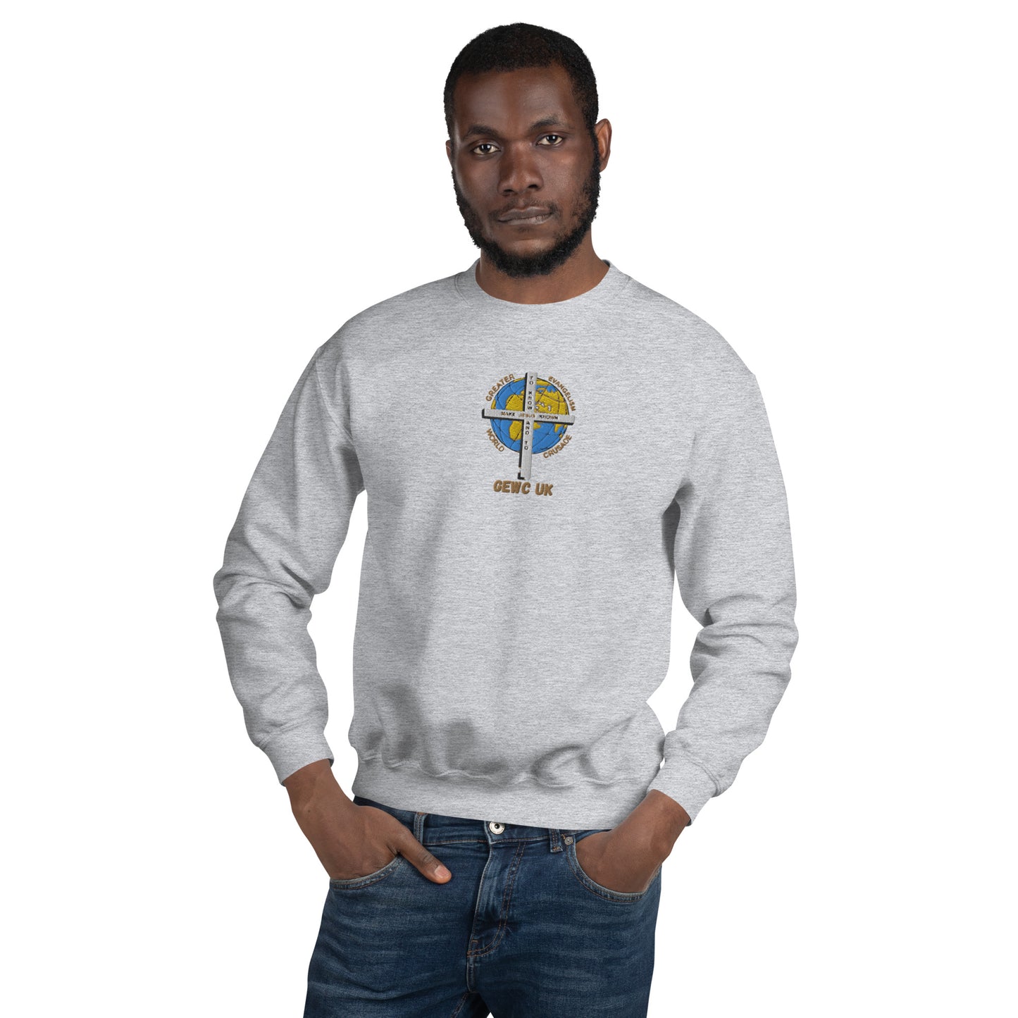 GEWC UK Embroidered Unisex Sweatshirt