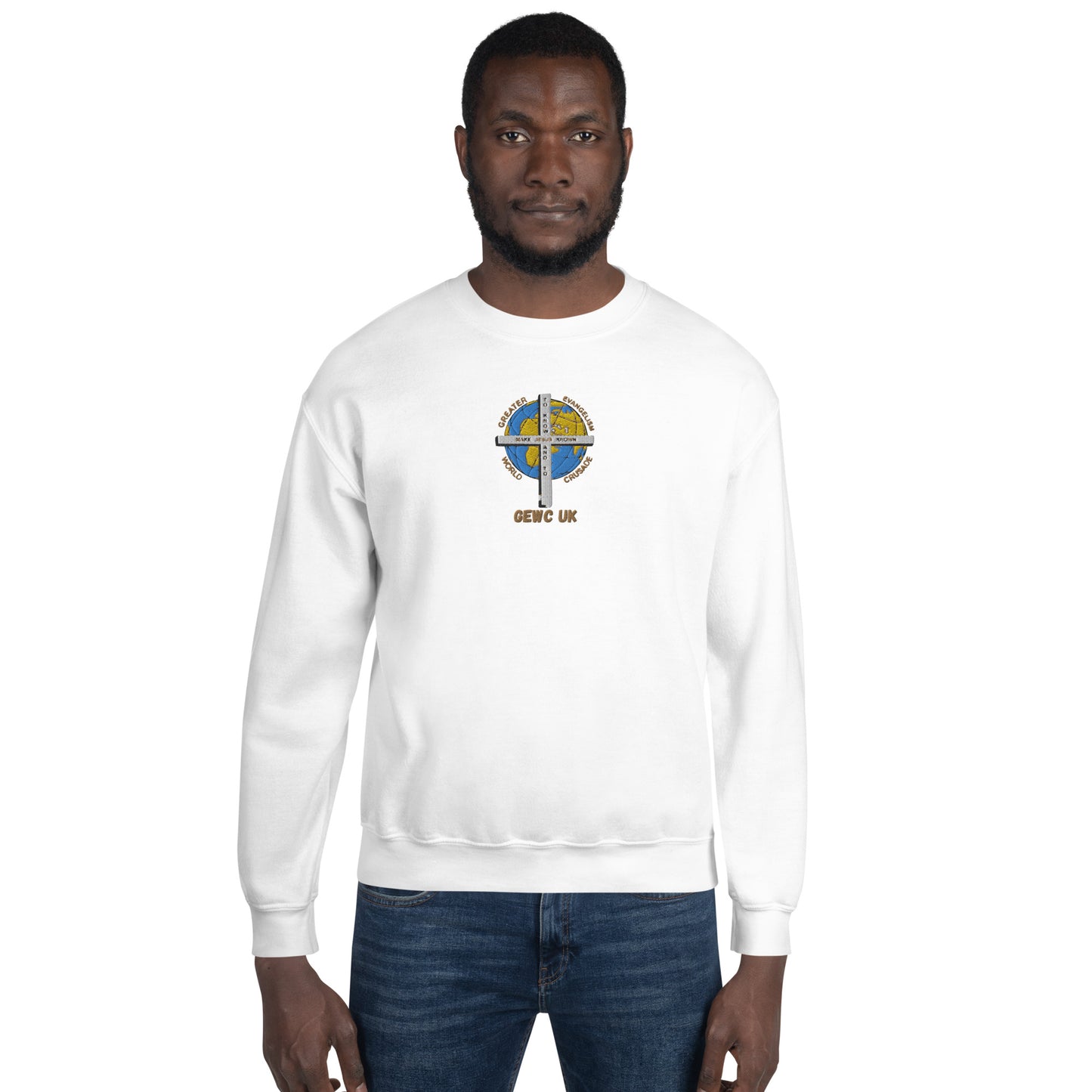 GEWC UK Embroidered Unisex Sweatshirt