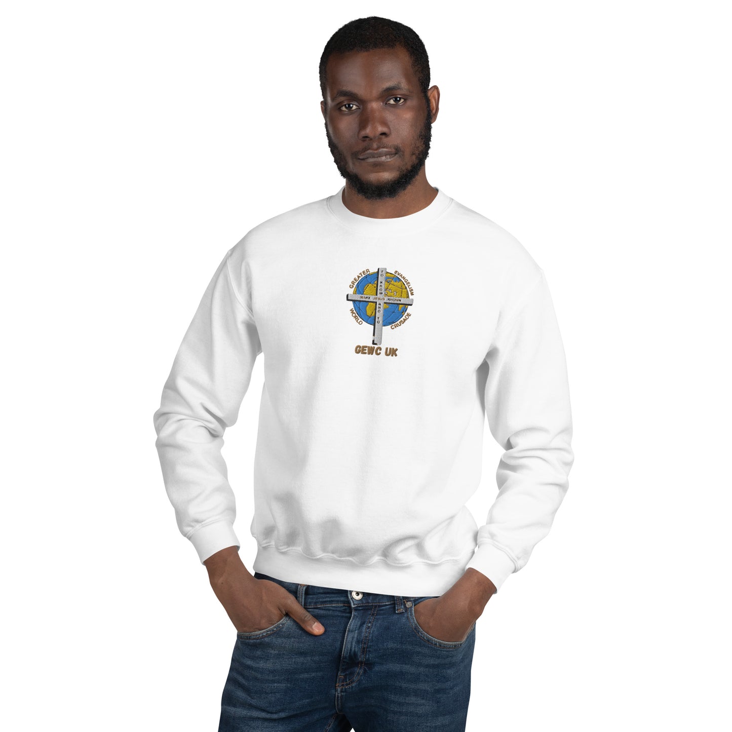 GEWC UK Embroidered Unisex Sweatshirt