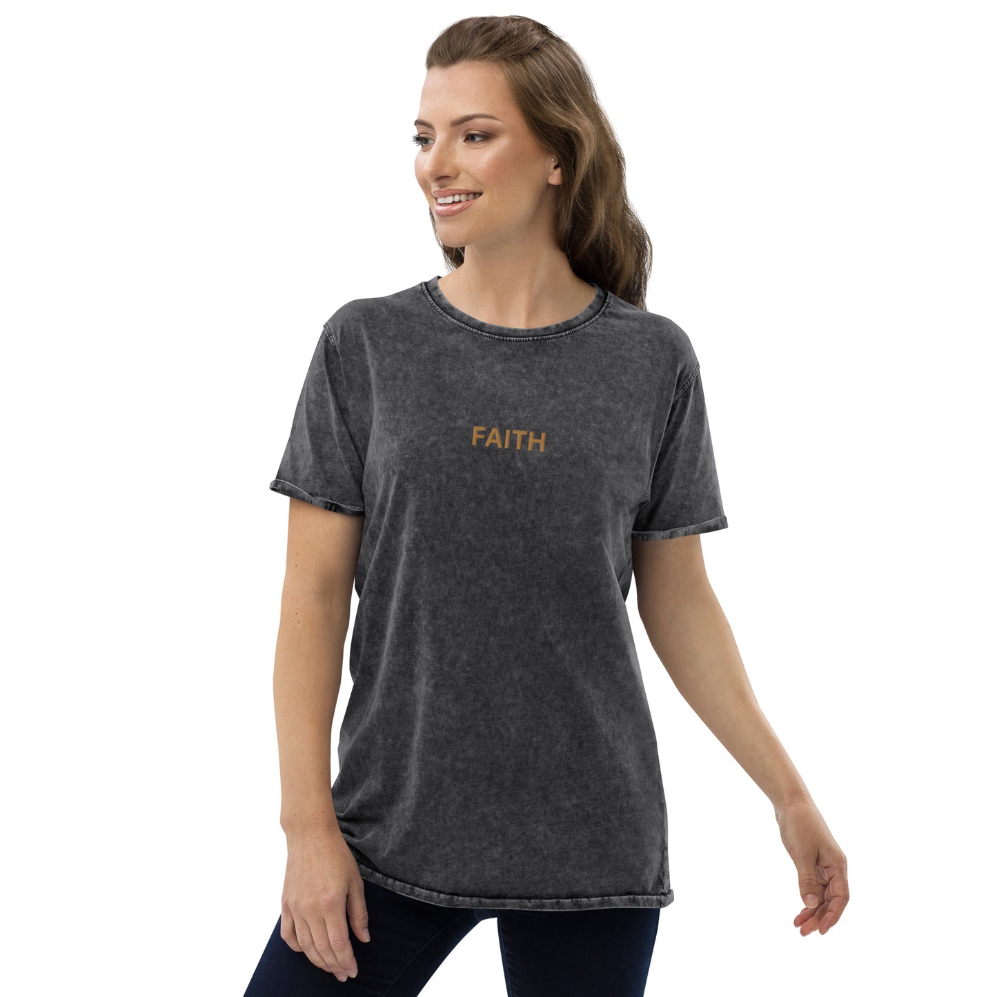 Faith Denim T-Shirt Unisex