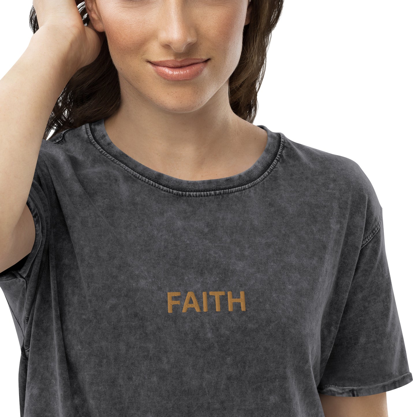 Faith Denim T-Shirt Unisex