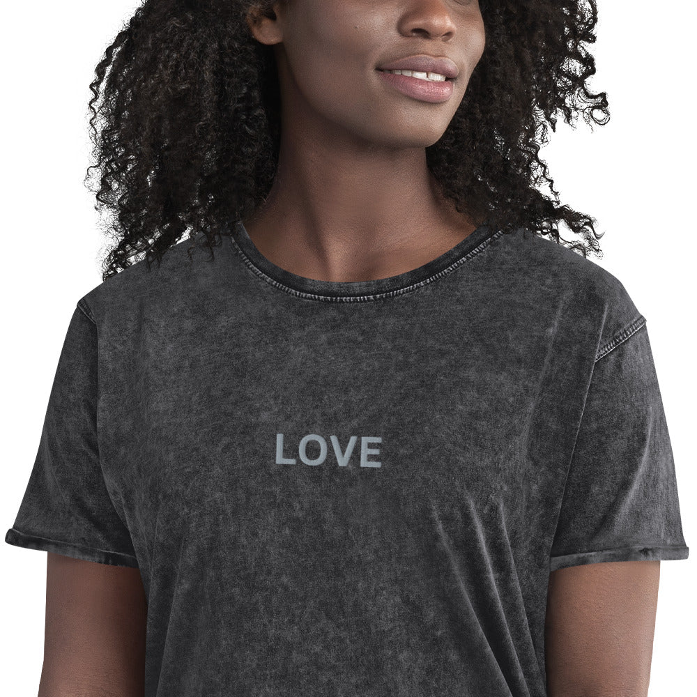 Love Denim T-Shirt Unisex