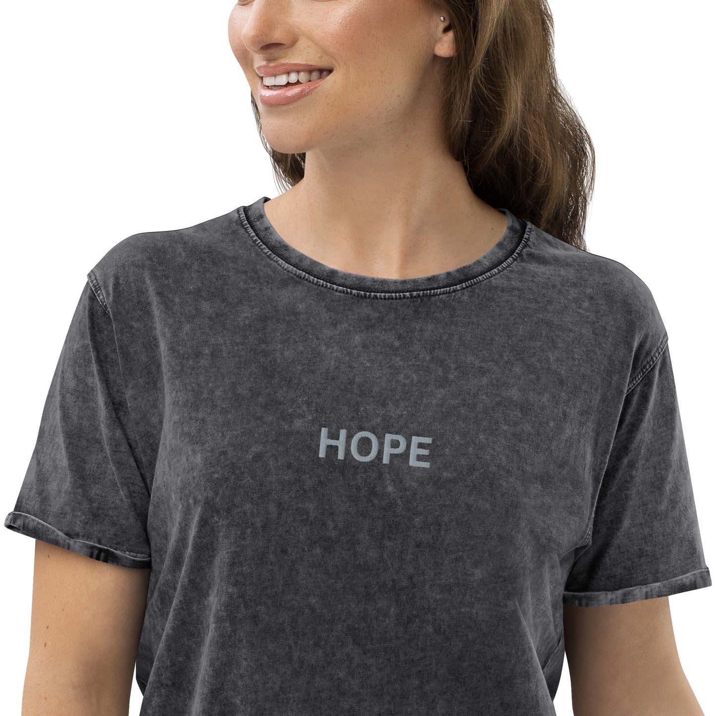 Hope Denim T-Shirt Unisex