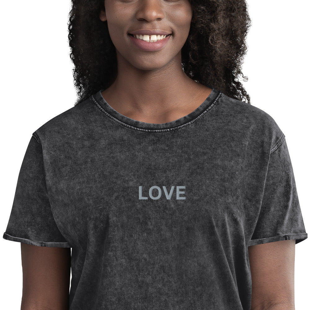 Love Denim T-Shirt Unisex