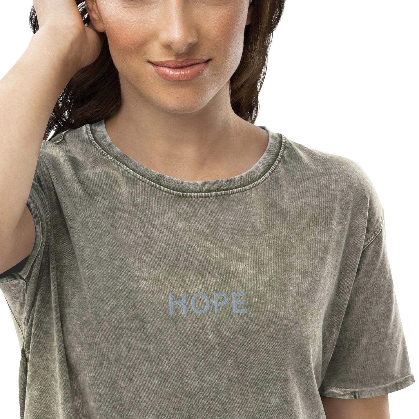 Hope Denim T-Shirt Unisex