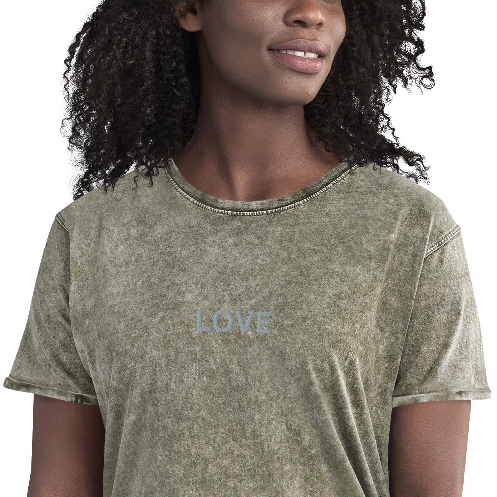 Love Denim T-Shirt Unisex