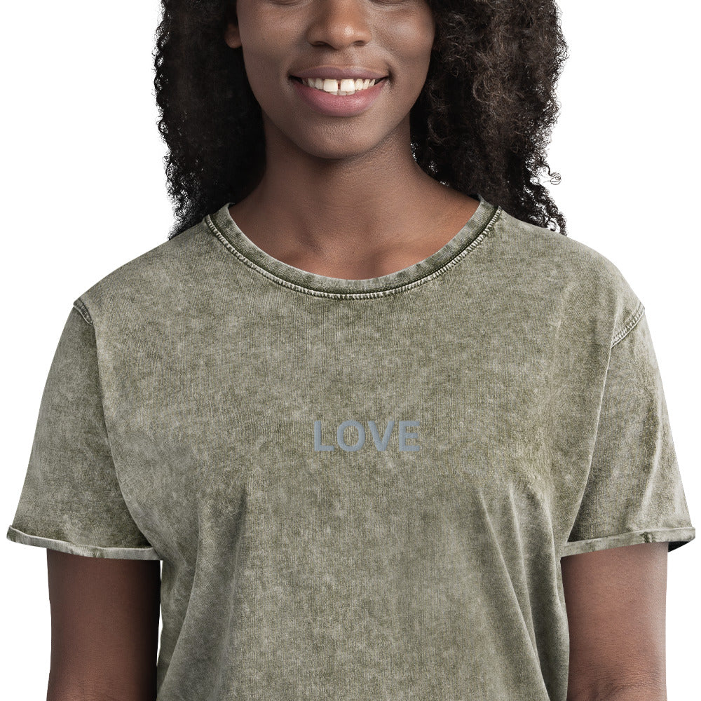 Love Denim T-Shirt Unisex