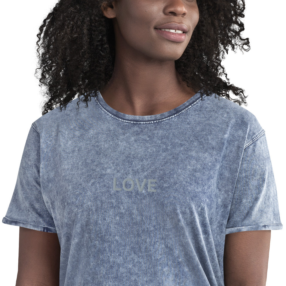 Love Denim T-Shirt Unisex