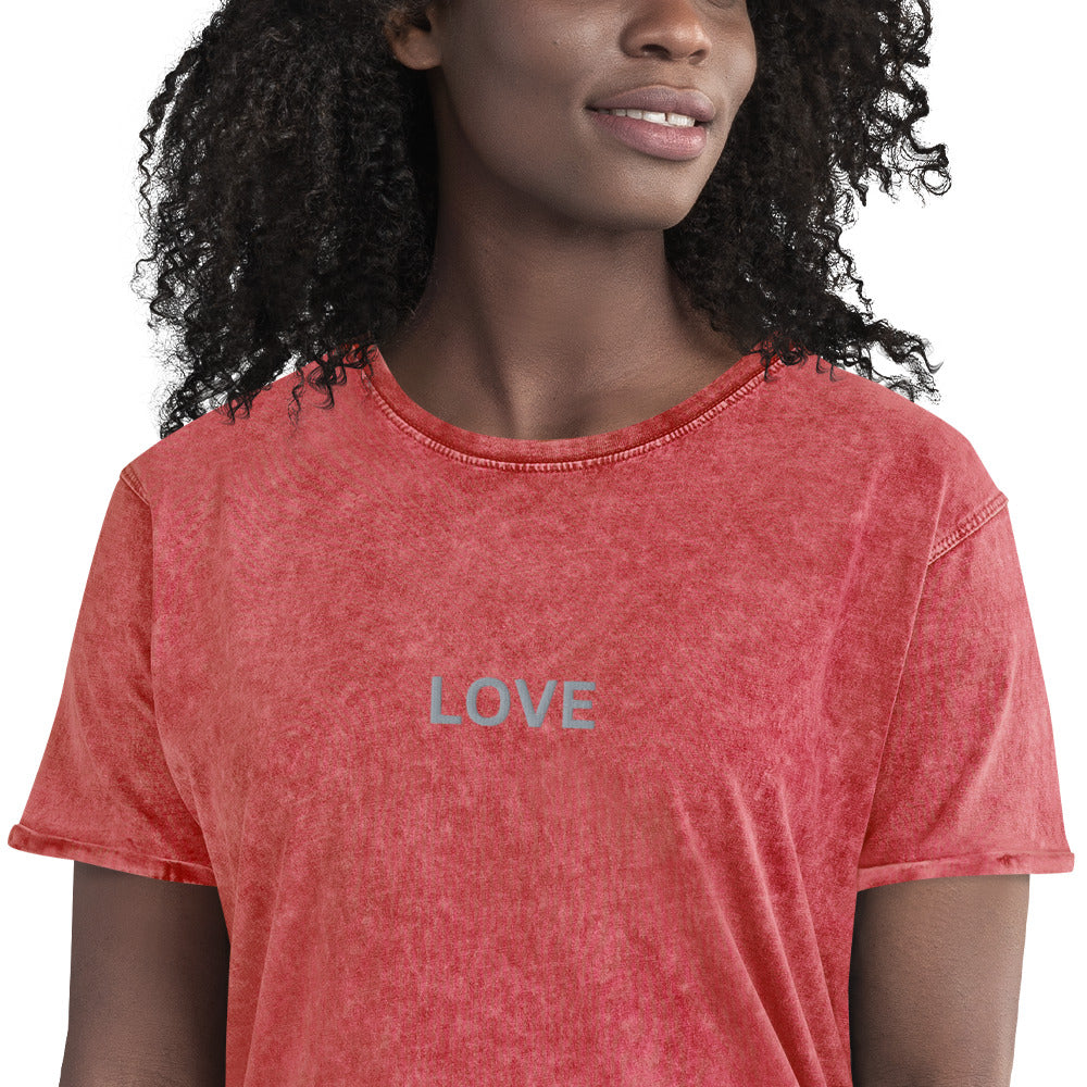 Love Denim T-Shirt Unisex