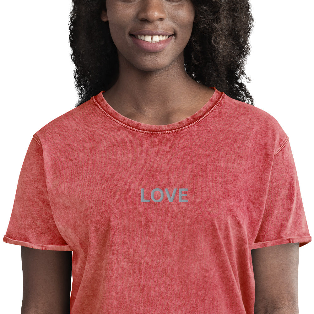 Love Denim T-Shirt Unisex