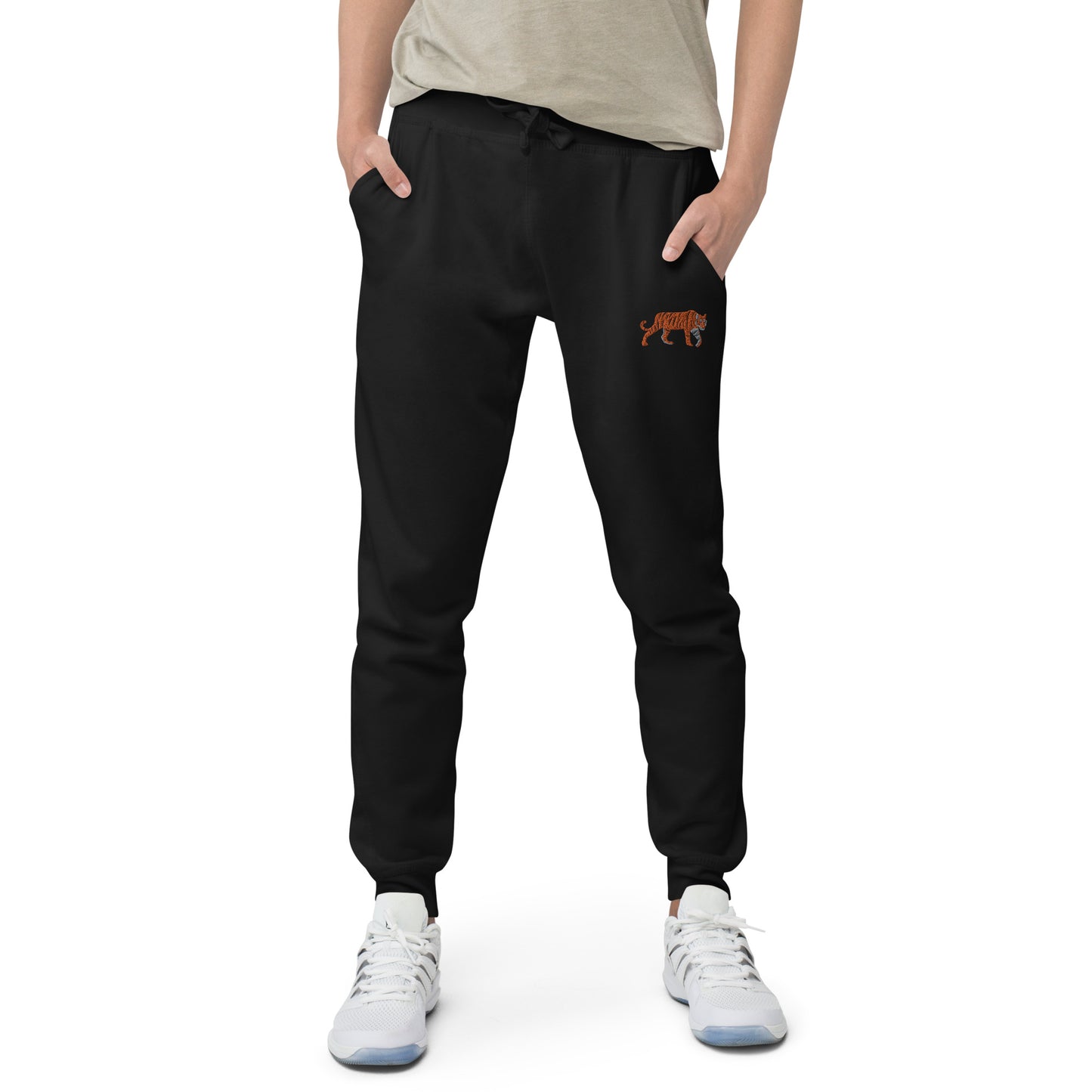 Tiger Unisex Fleece Sweatpants