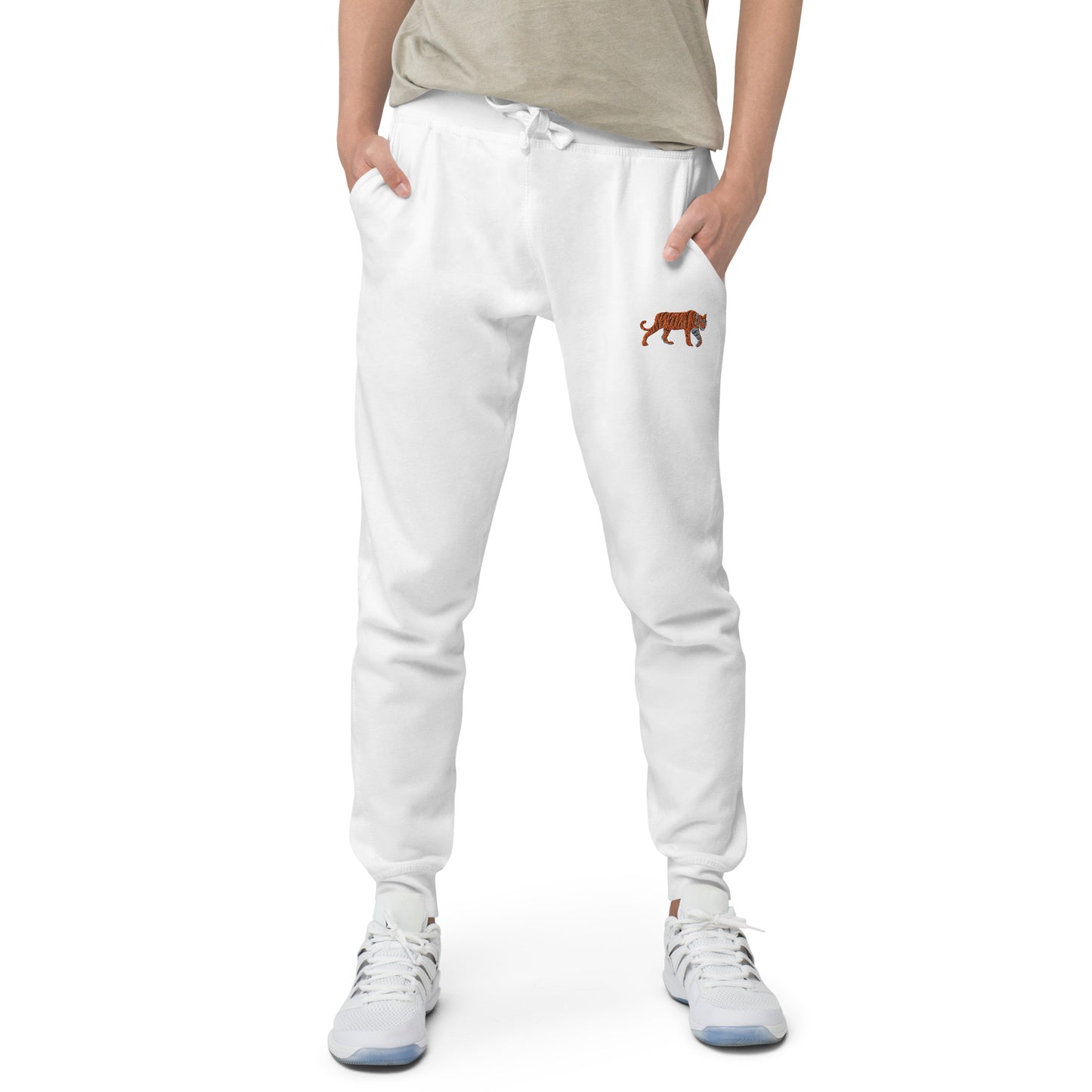 Tiger Unisex Fleece Sweatpants