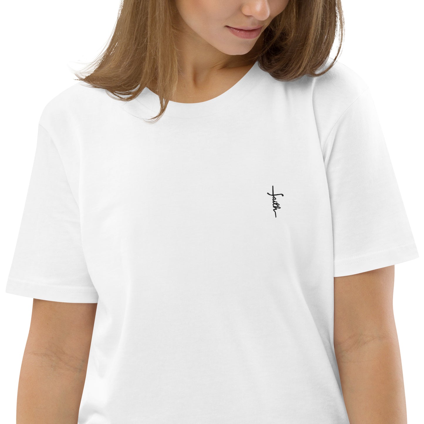 Faith Unisex Organic Cotton T-Shirt