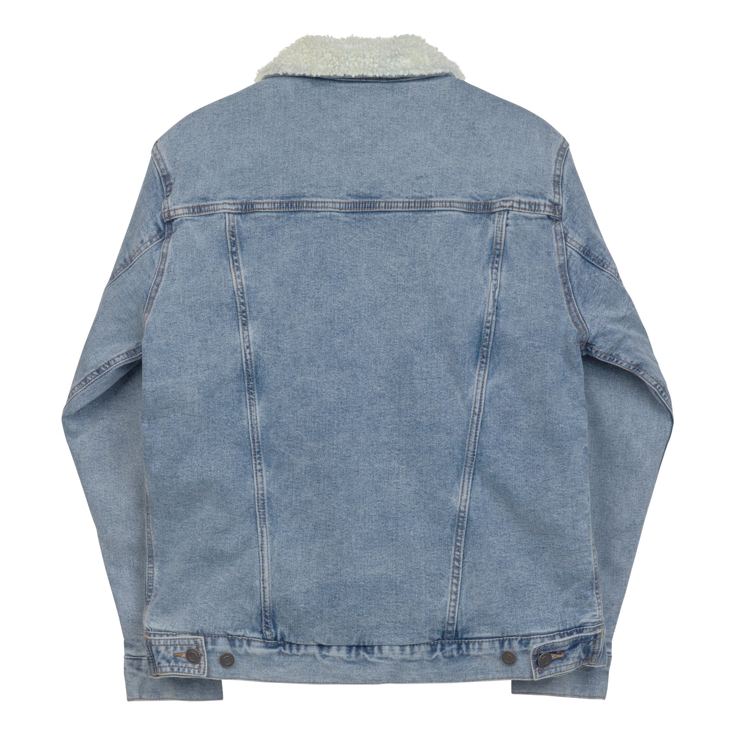 Unisex Denim Fleece Jacket