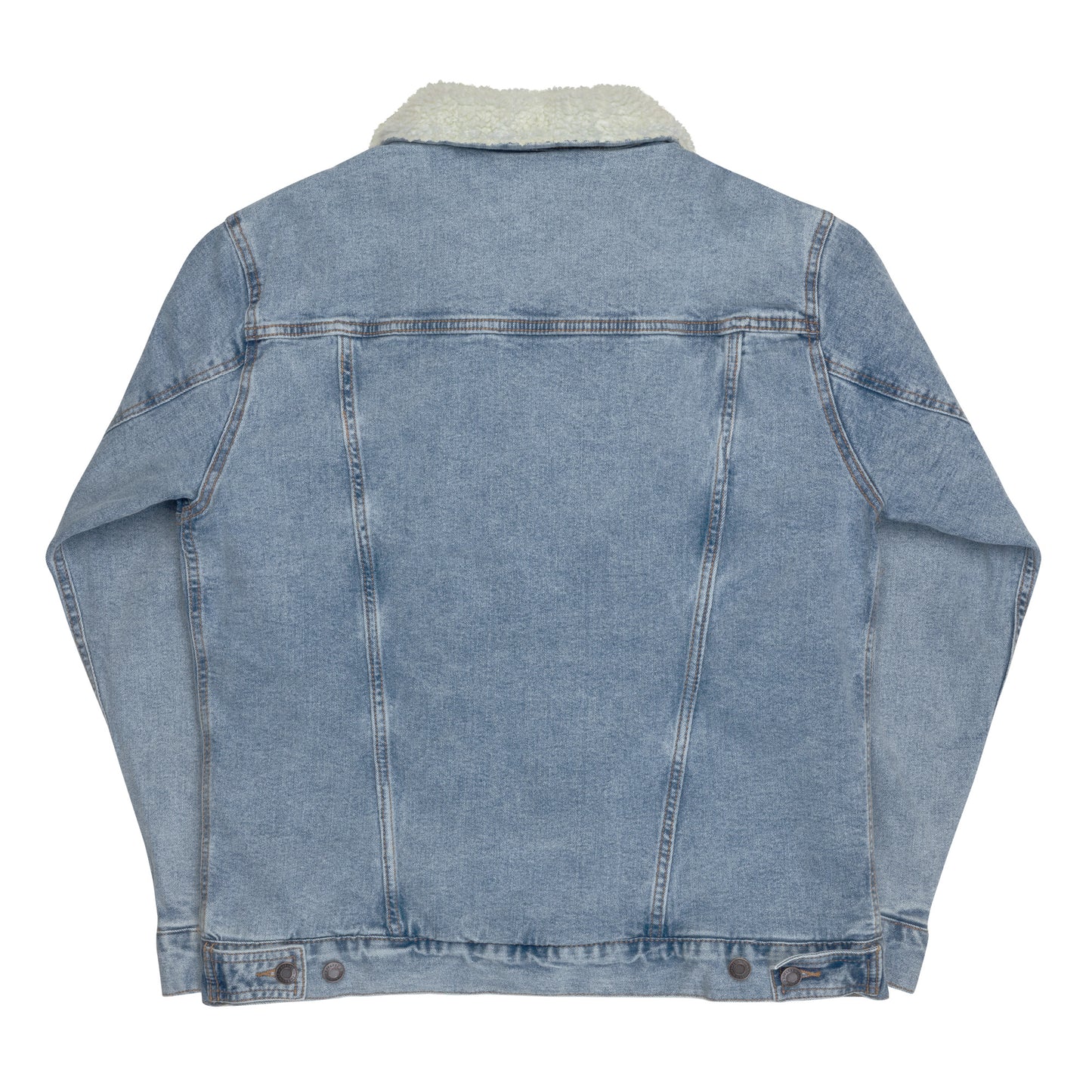 Unisex Denim Fleece Jacket