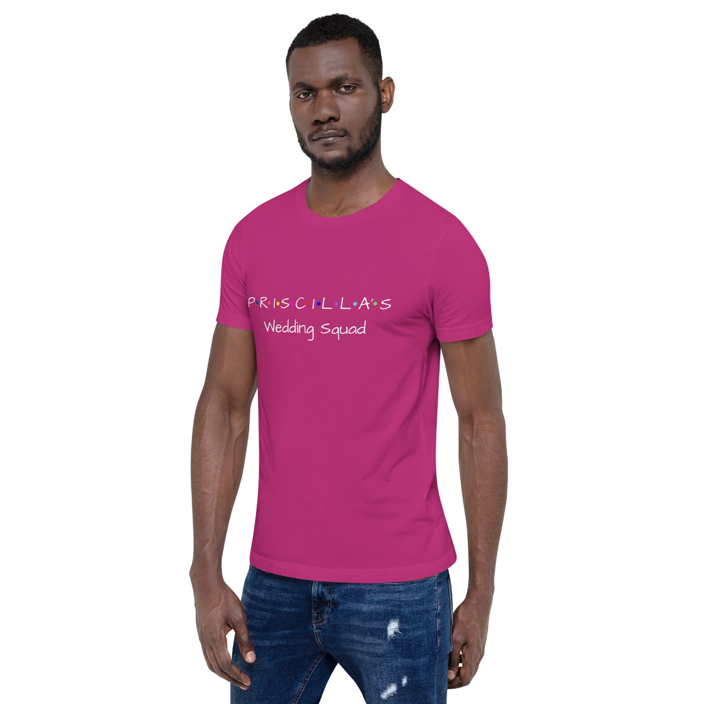 Personalised Wedding Squad T-Shirt