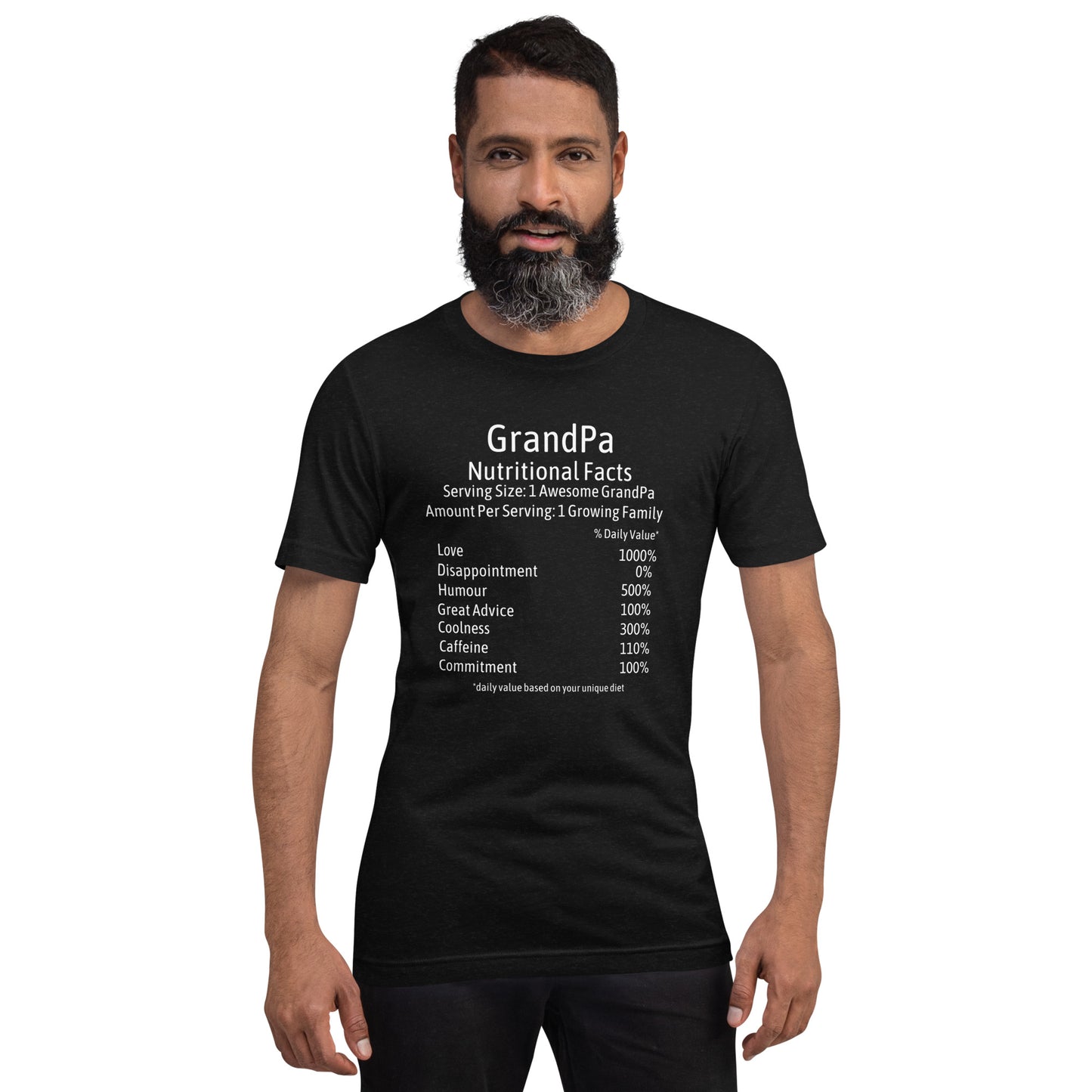 Grandpa T-Shirt Nutrition Facts