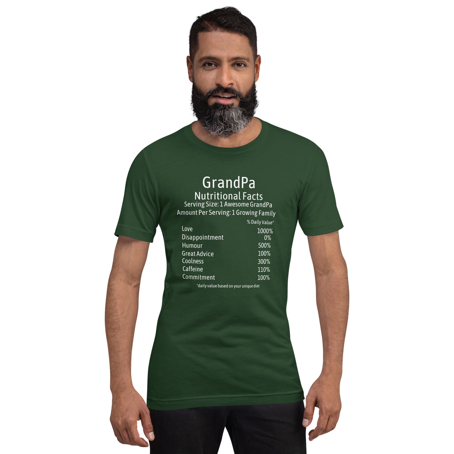 Grandpa T-Shirt Nutrition Facts