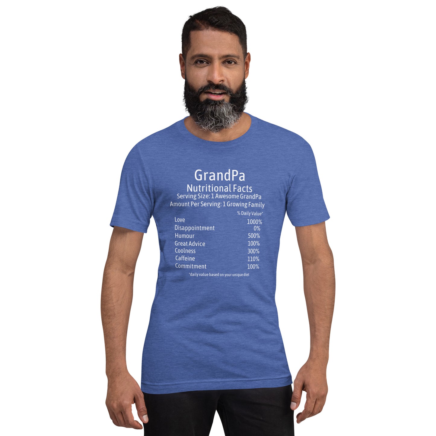 Grandpa T-Shirt Nutrition Facts