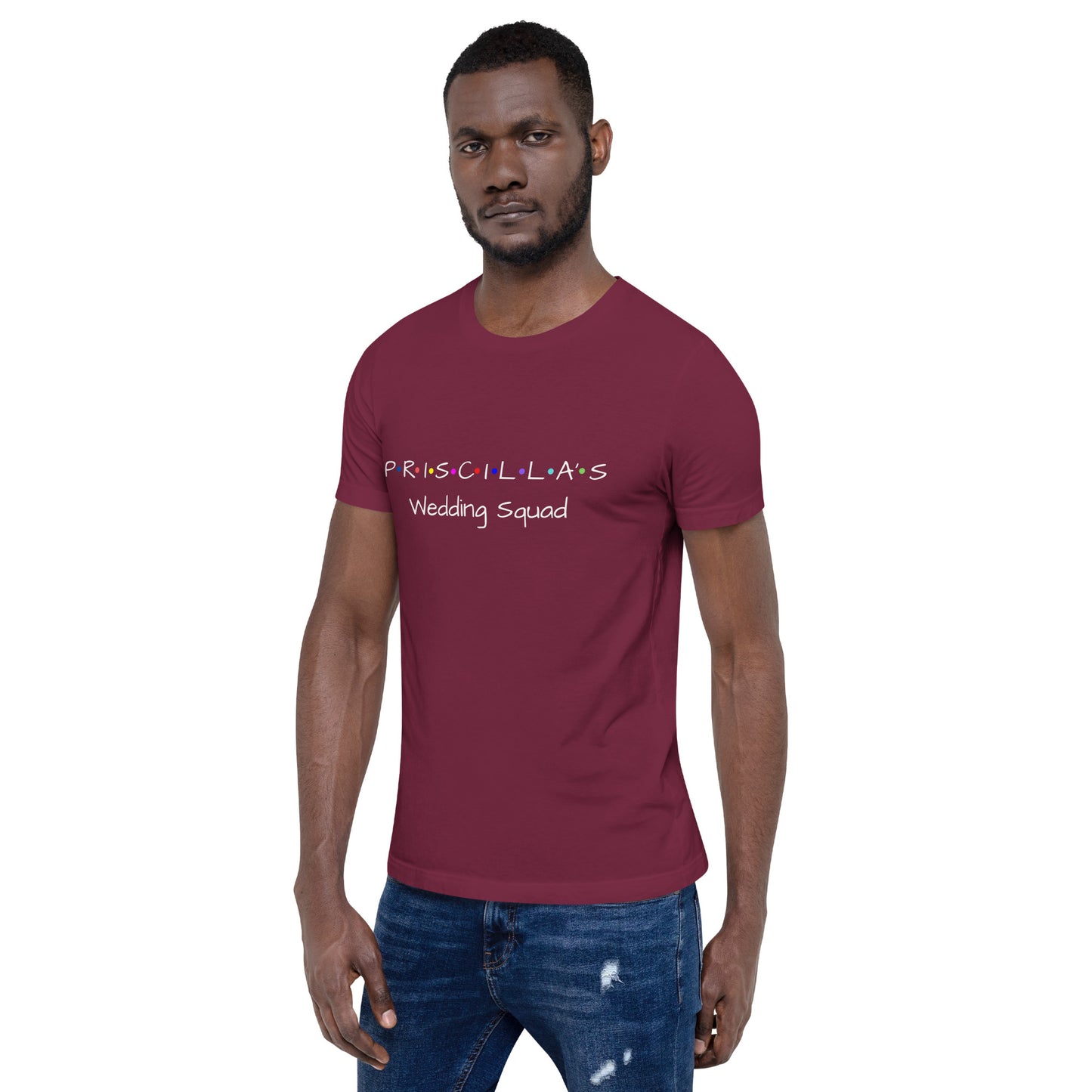 Personalised Wedding Squad T-Shirt