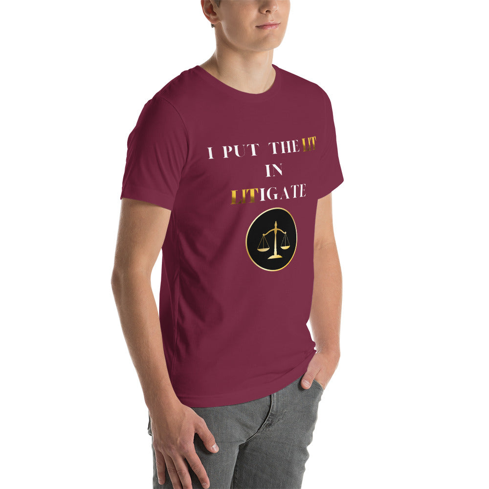 Lawyer Unisex t-shirt