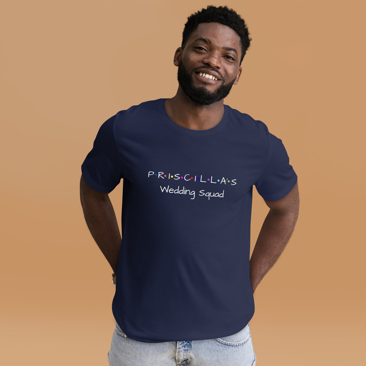 Personalised Wedding Squad T-Shirt