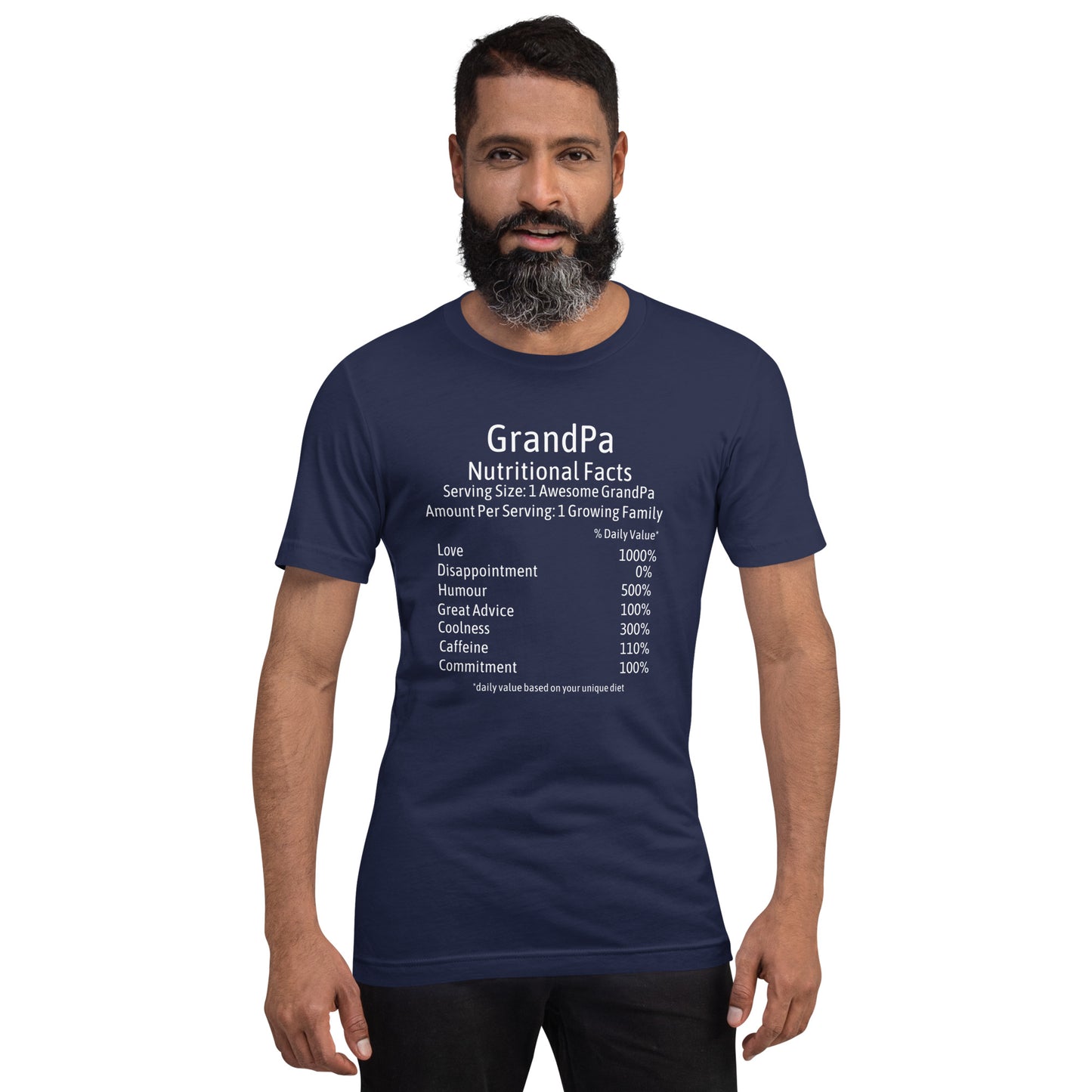 Grandpa T-Shirt Nutrition Facts