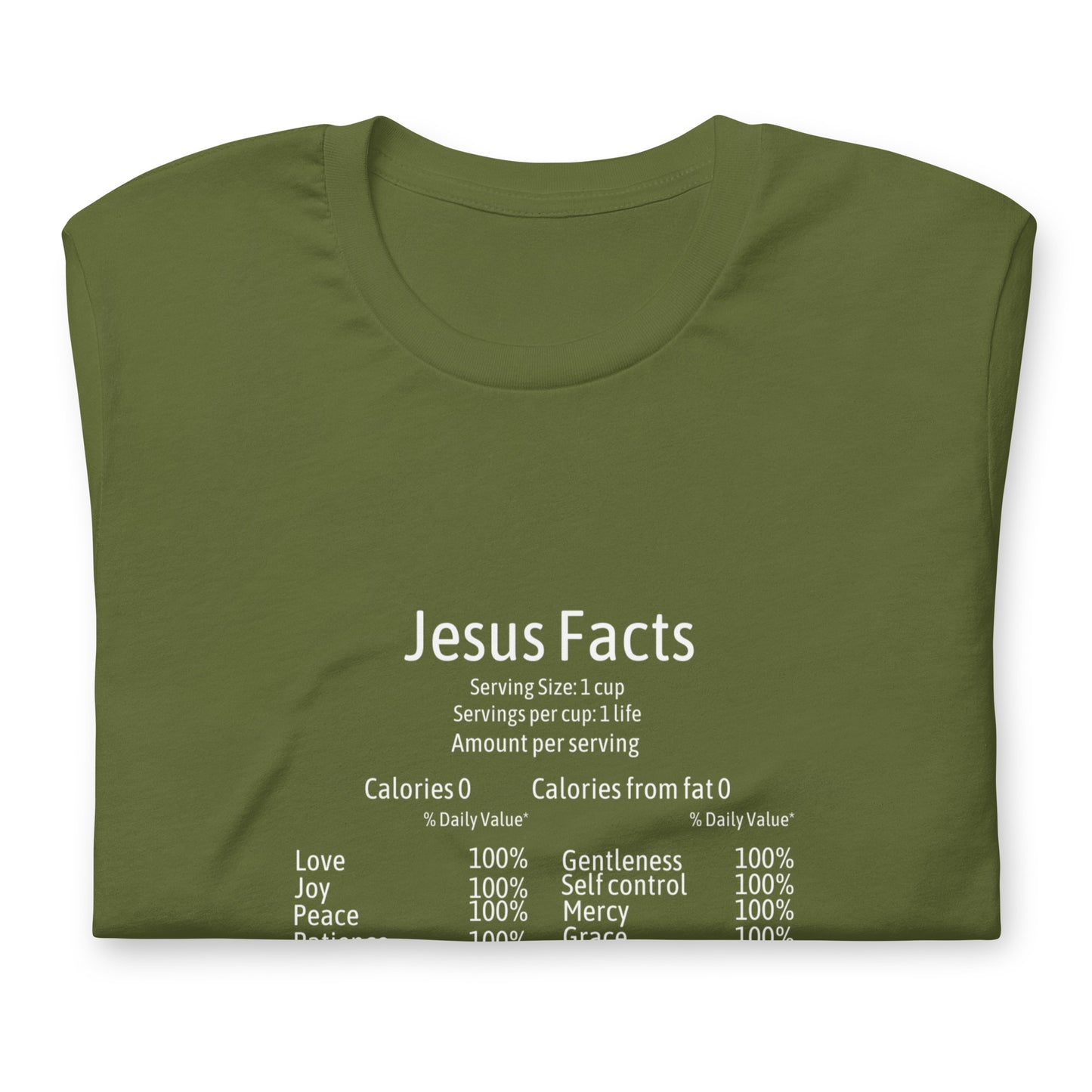 Jesus Facts Unisex t-shirt