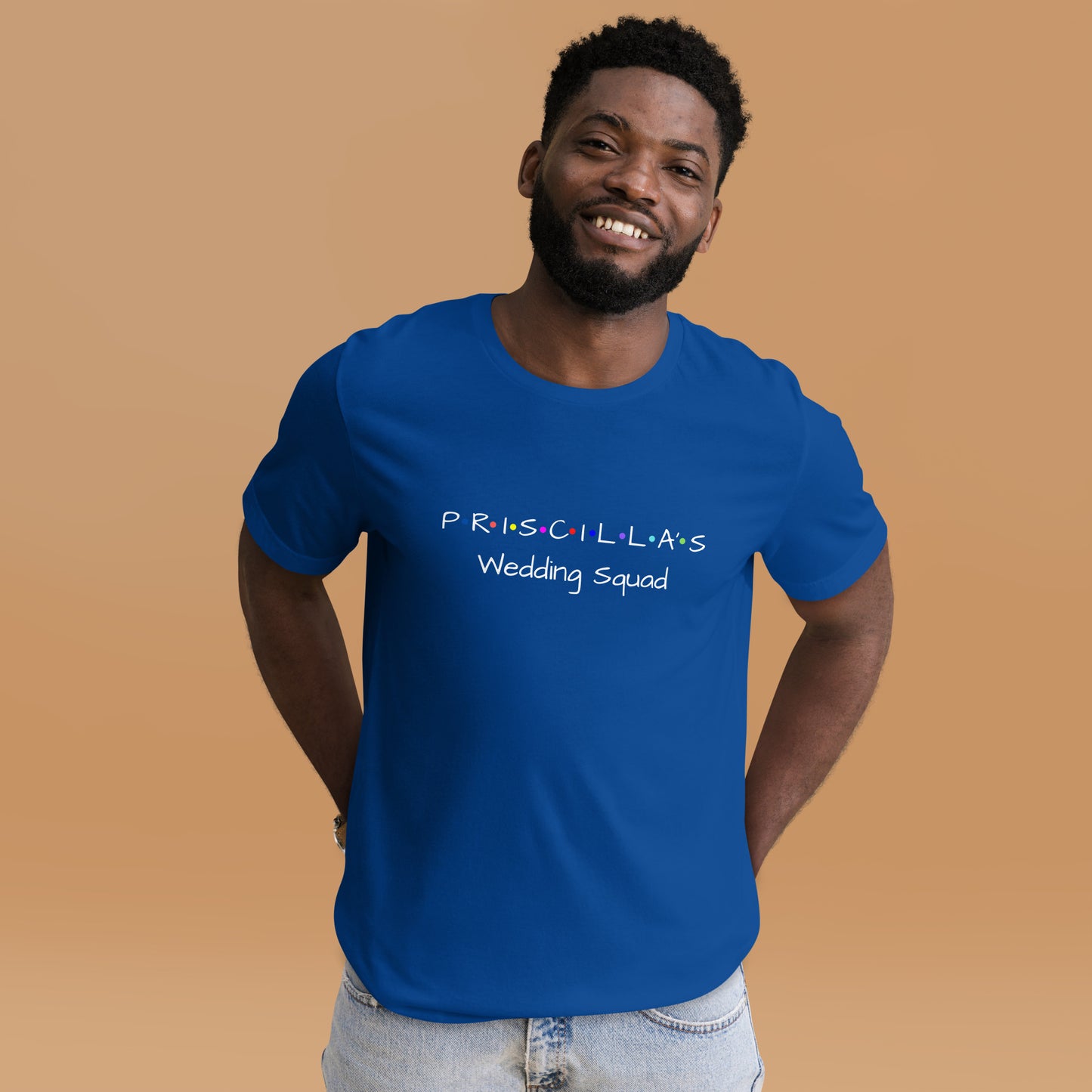 Personalised Wedding Squad T-Shirt