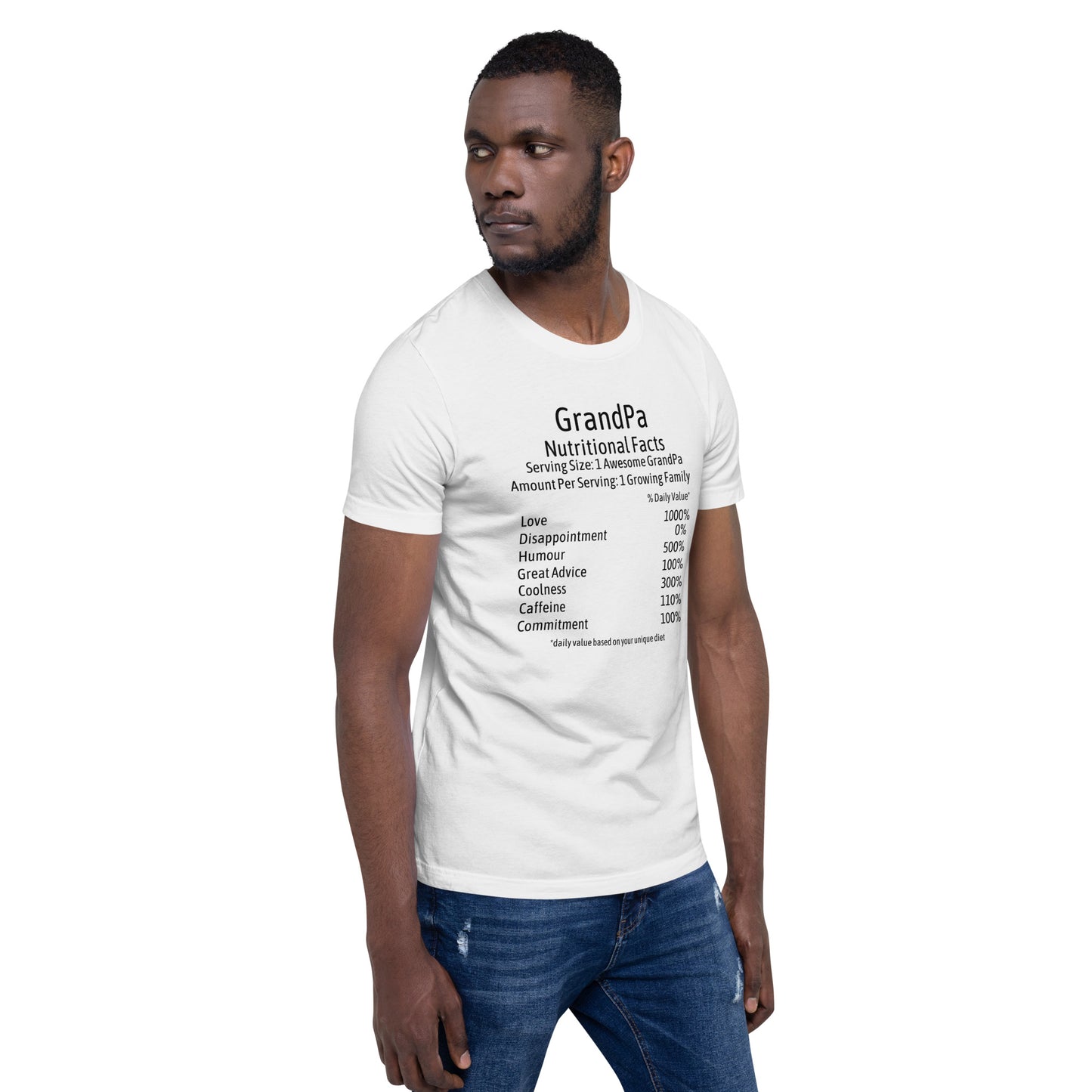 Grandpa T-shirt Nutrition Facts