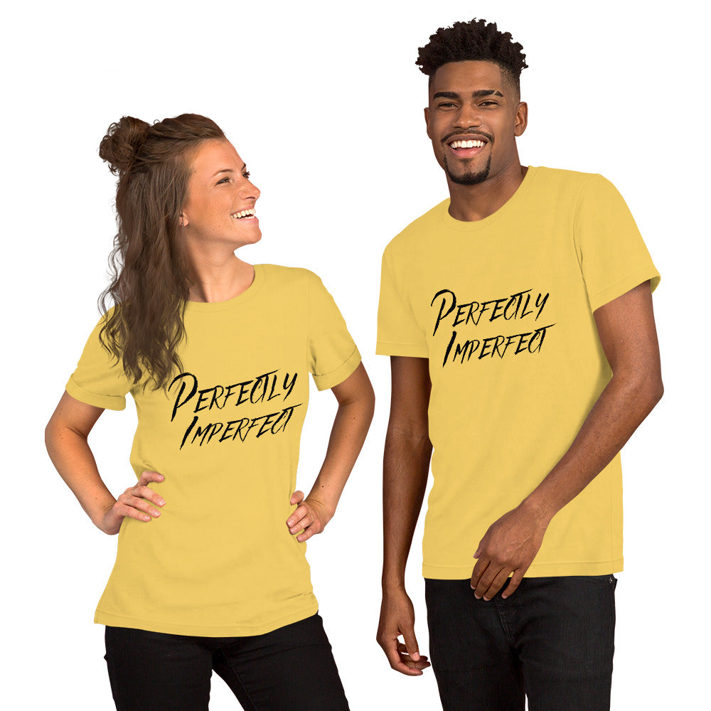 Perfectly Imperfect Unisex t-shirt