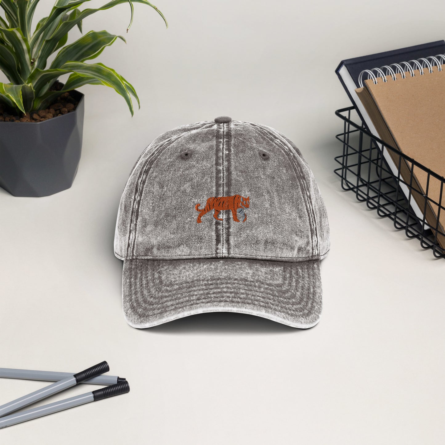 Tiger Vintage Cotton Twill Cap