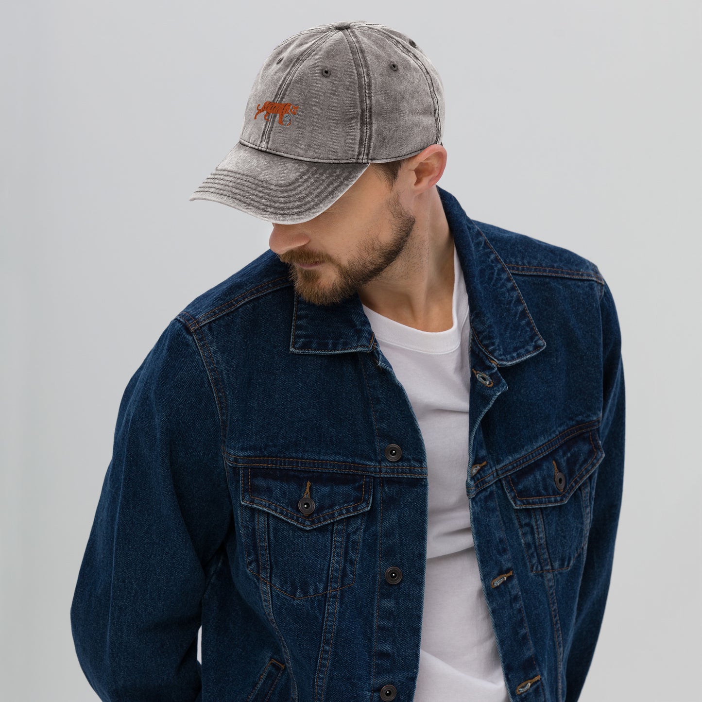 Tiger Vintage Cotton Twill Cap