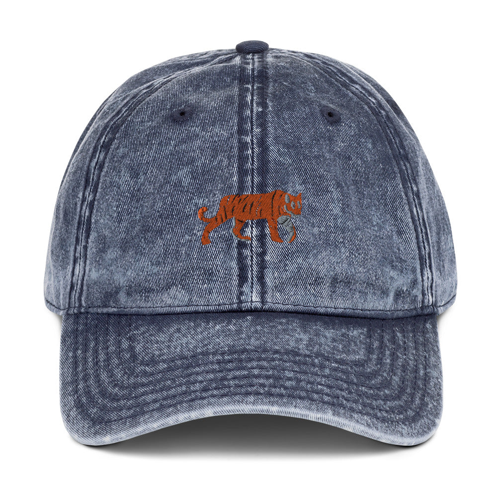 Tiger Vintage Cotton Twill Cap