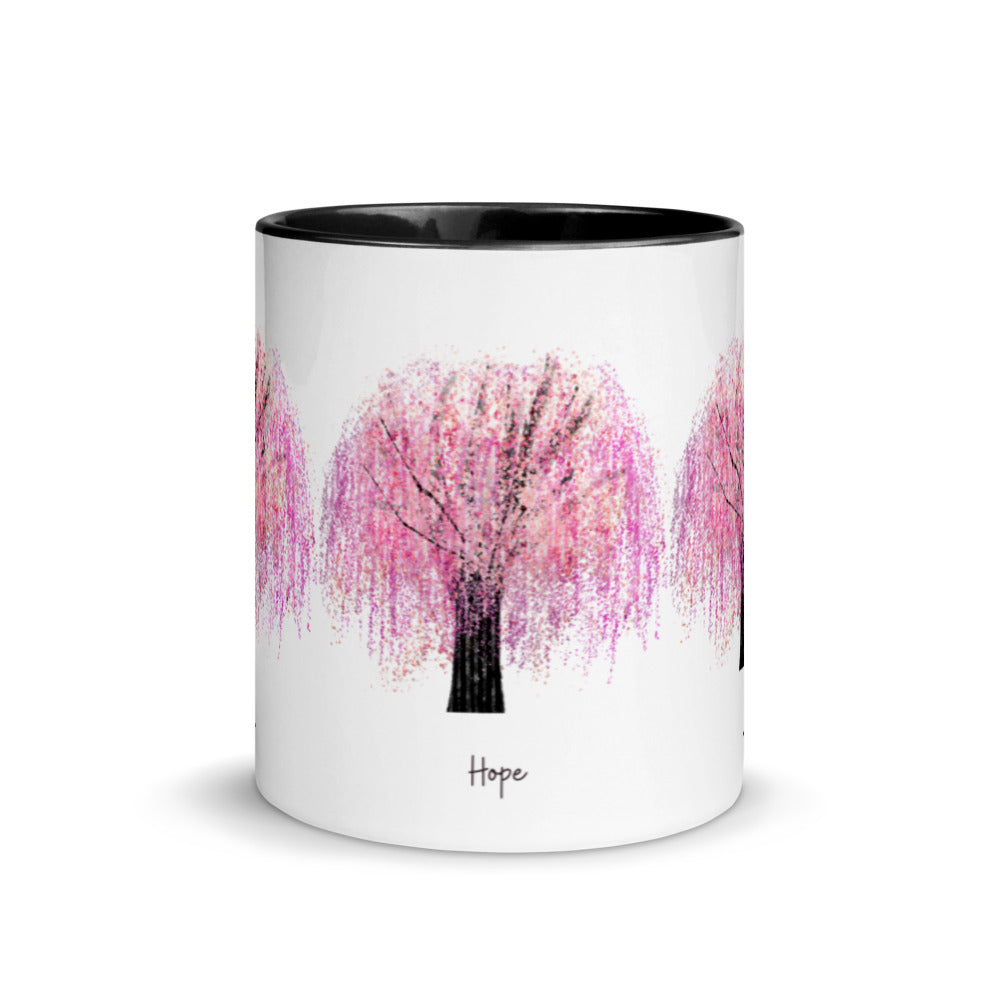 Cherry Blossom Gift - Faith Hope Love Mug