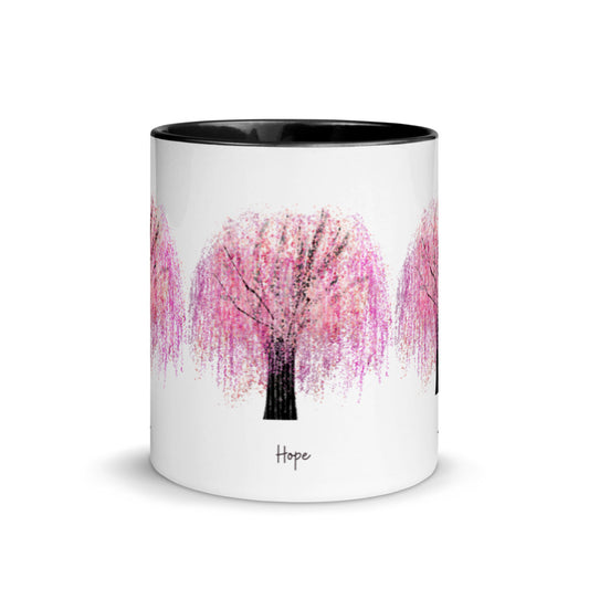 Cherry Blossom Gift - Faith Hope Love Mug