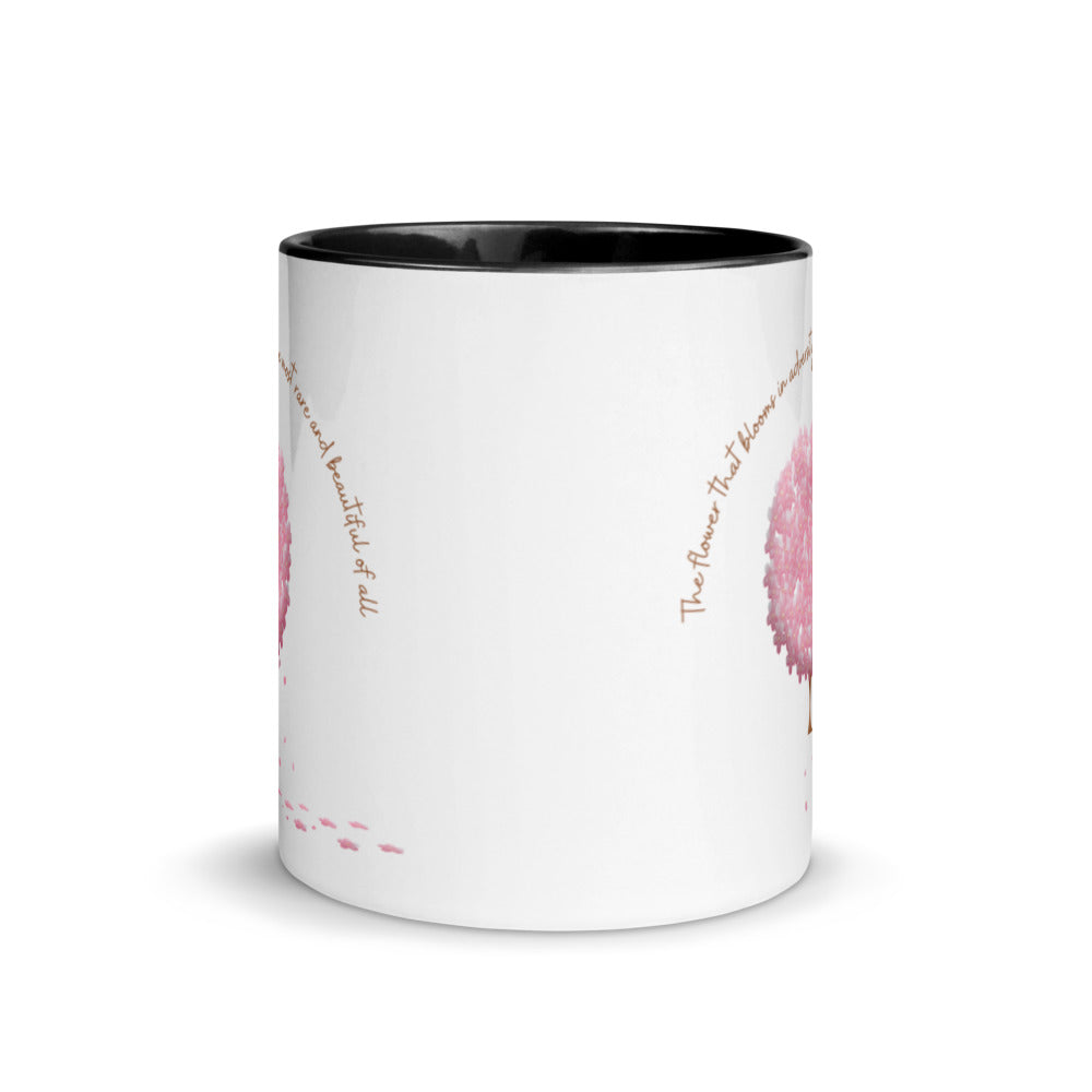 Gift For Her - Personalised Mug With Lovely Blossom Quote