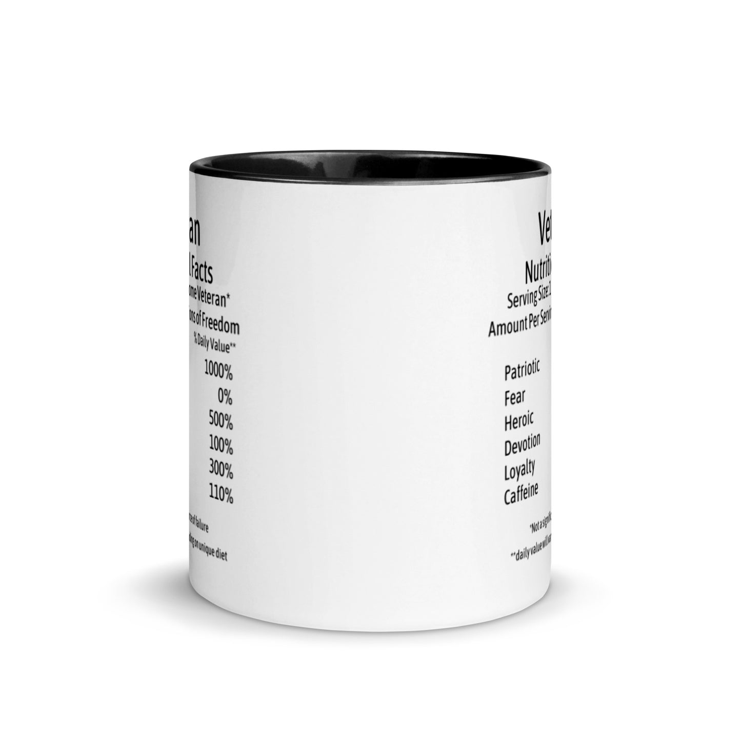 Veteran Mug with Color Inside