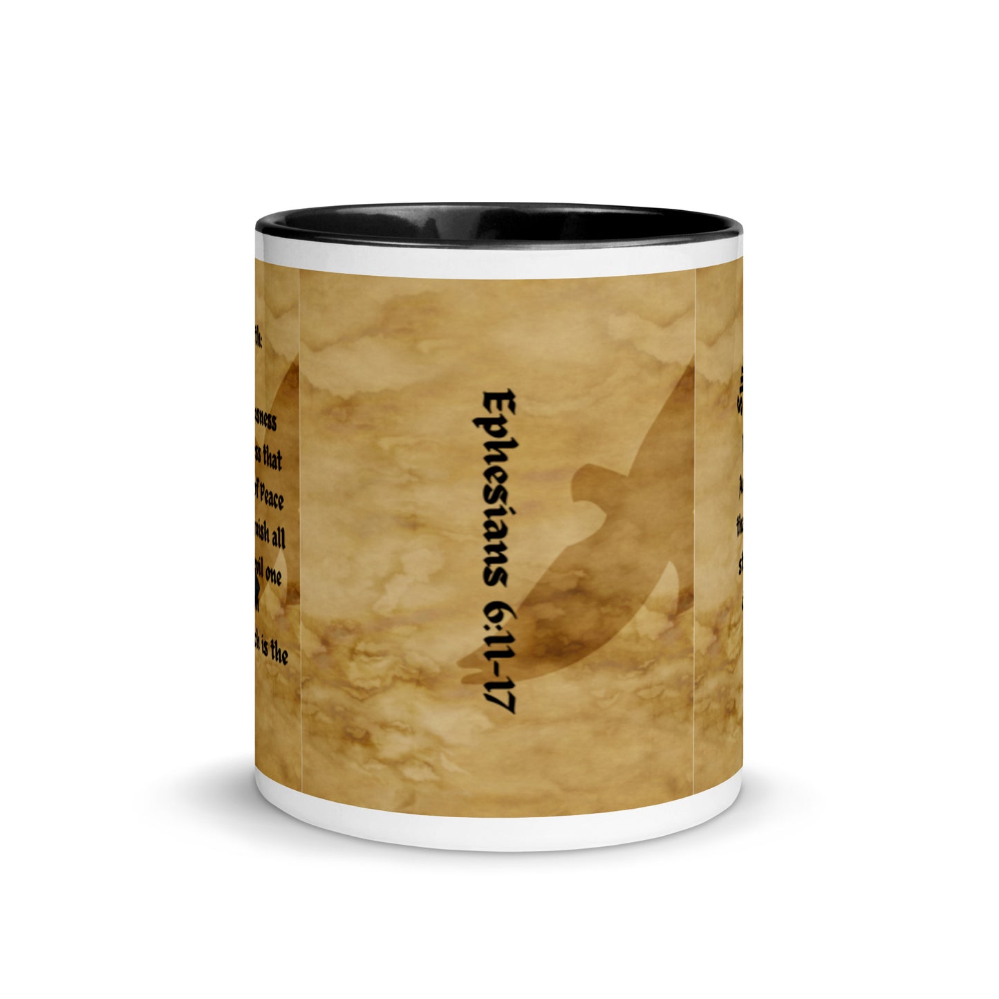 Ephesians 6:11-17 Mug with Color Inside, Put On The Full Armour