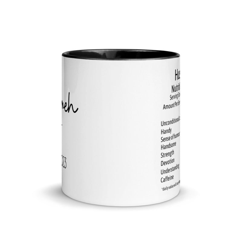 Personalised Mr Mug with Color Inside