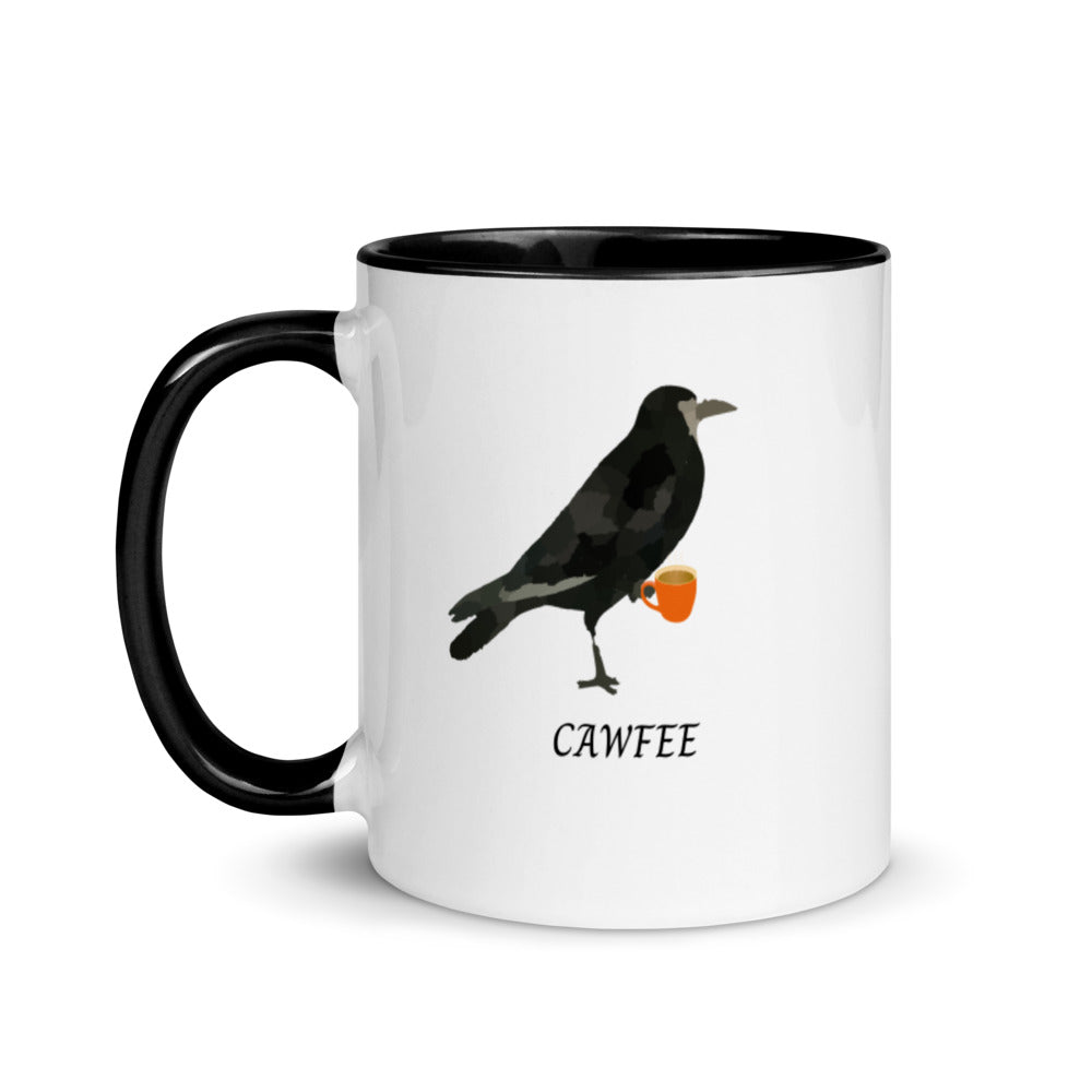 Bird Lover Gifts- Cawfee Mug